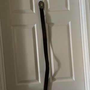 Brown decorative belt size small.